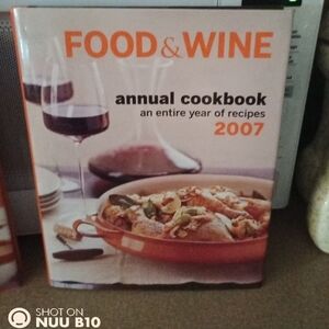 2007 Hardback Edition Food And Wine Annual Cookbook